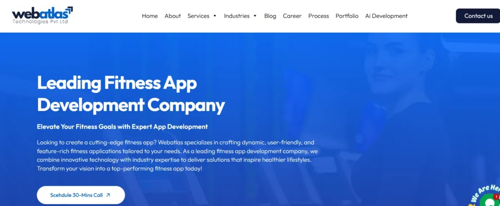 Fitness App Development Company in usa