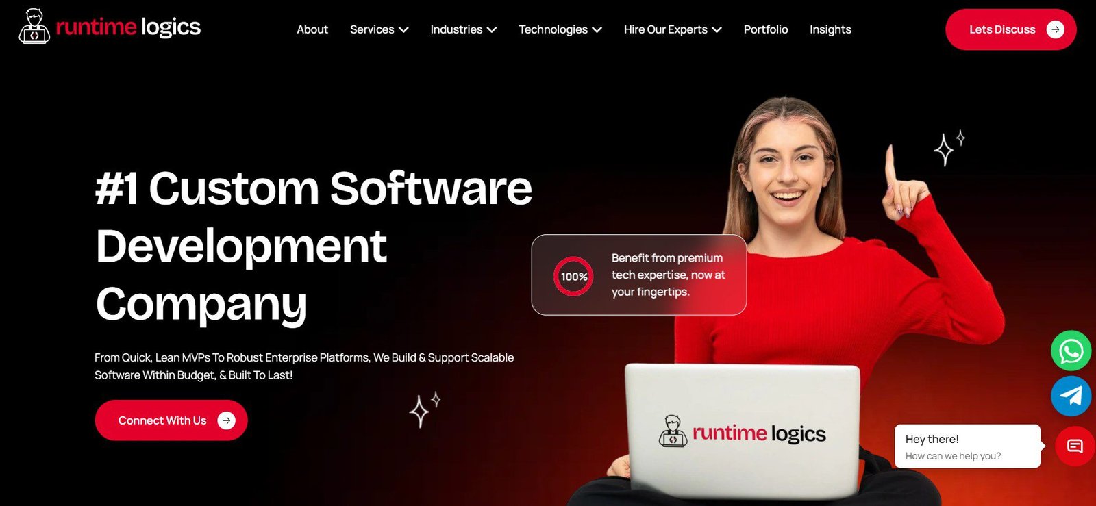 runtime logics (top 8 AI development company)