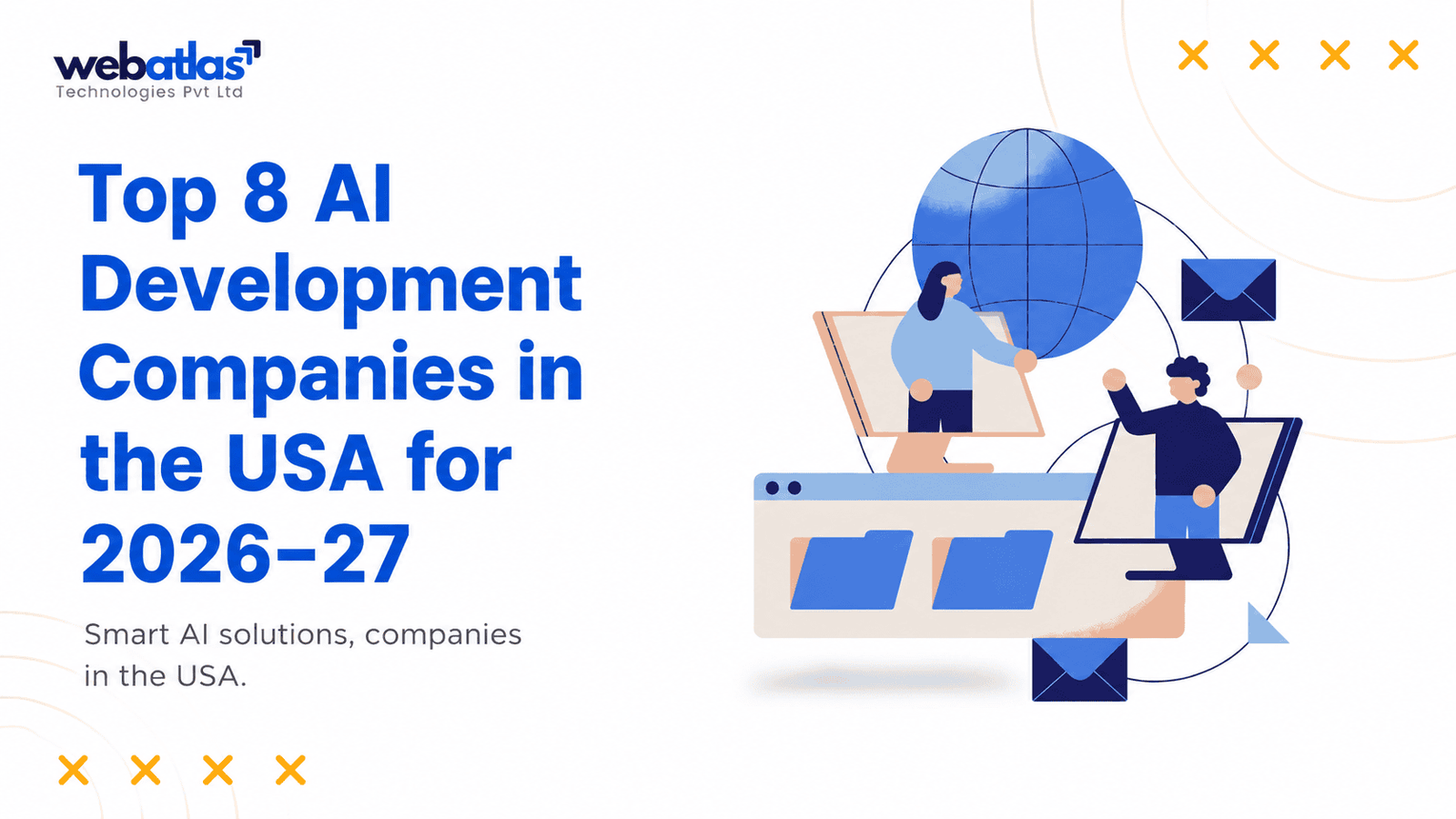 Top 8 AI development companies in the USA for 2026–2027 helping businesses build custom AI solutions