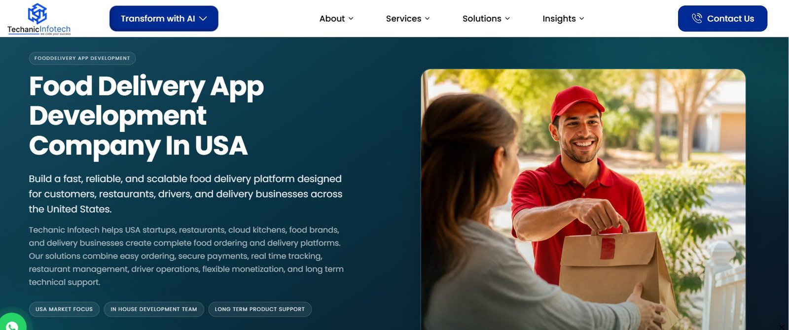 techanic infotech (food delivery)