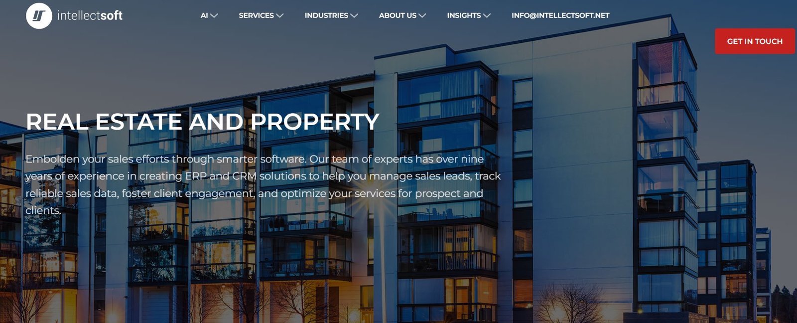 Intellectsoft (real estate blog)