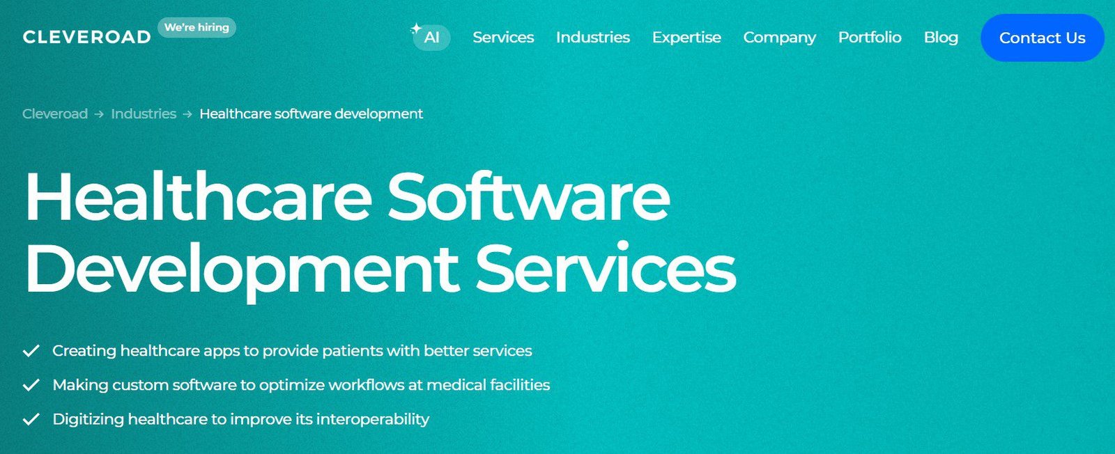 cleveroad (healthcare blog)